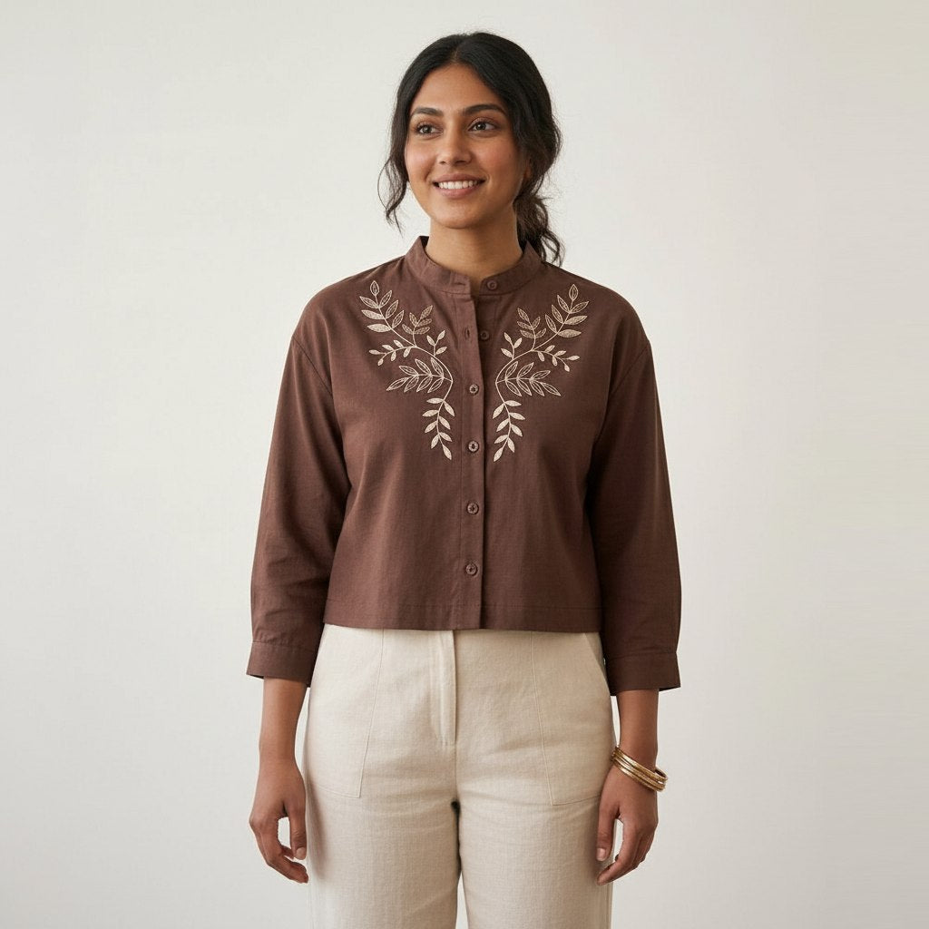 Bralloom Embridery Shirt